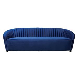 Alice Three Seat Sofa - Navy Blue