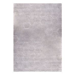 Alveare Silver Rug 