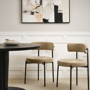 Set of 2 Arven Dining Chairs – Sable 