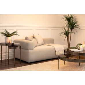 Beck Left Hand Chaise Longue – Parchment 