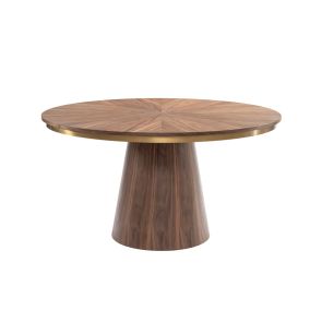 Brewster 4-6 Seat Walnut Dining Table