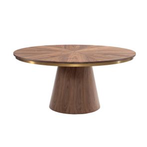 Brewster 6-8 Seat Walnut Dining Table