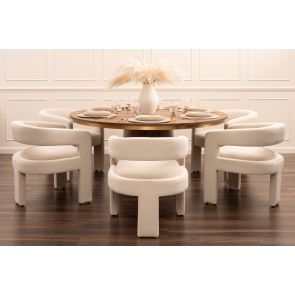 Brewster 6-8 Seat Walnut Dining Table