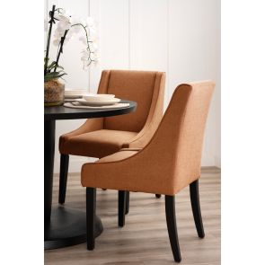 Chatsworth dining chair -Terracotta