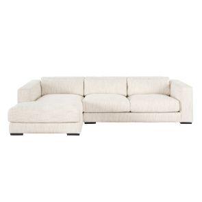 Dolce Corner Sofa Left Hand Natural Linen 