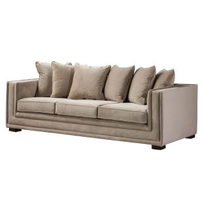Holburn Three Seat Sofa - Taupe