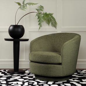 Melville Draaifauteuil Bosgroen