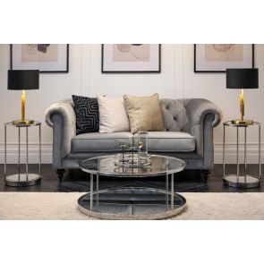 Monty Two Seat Sofa - Dove Grey