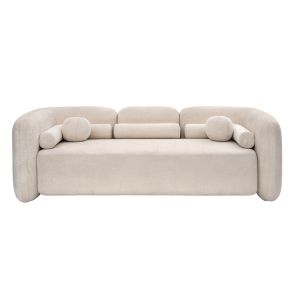 Munich Three Seat Sofa - Light Taupe