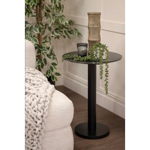 Parker Black Marble Side Table