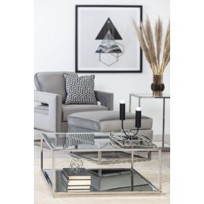 Rippon Silver Square Coffee Table
