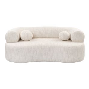 Rolls Two Seat Sofa Natural Linen 