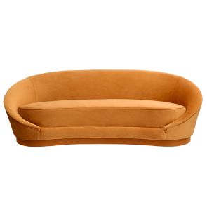 Selini Three Seat Sofa - Pumpkin