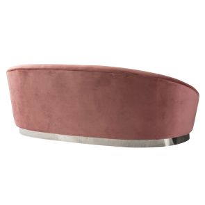 Selini Three Seat Sofa - Blush Pink
