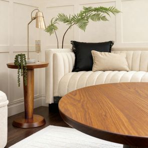 Sia Side Table - Chestnut