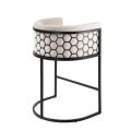 Alveare Counter Stool Black - Chalk-view1
