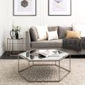 Alveare Silver Coffee Table -view2