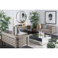 Alveare Two Seat Sofa - Silver - Taupe-view2