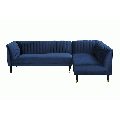 Baxter Right Hand Corner Sofa – Navy Blue-view1