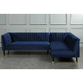 Baxter Right Hand Corner Sofa – Navy Blue-view3