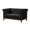 Bergmann Two Seat Sofa - Black-view3