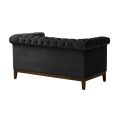 Bergmann Two Seat Sofa - Black-view4
