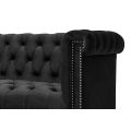 Bergmann Two Seat Sofa - Black-view5