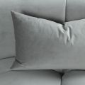 Essen Left Hand Curved Corner Sofa – Dove Grey -view3