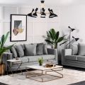 Holburn Three Seat Sofa  - Dove Grey-view2