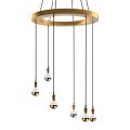 Barrington Chandelier Brass-view5