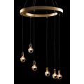 Barrington Chandelier Brass-view2