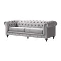 Monty Three Seat Sofa - Dove Grey-view7