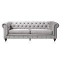 Monty Three Seat Sofa - Dove Grey-view1