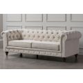 Monty Three Seat Sofa - Chalk-view3