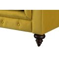 Monty Three Seat Sofa - Mustard-view5