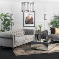 Monty Three Seat Sofa - Dove Grey-view2