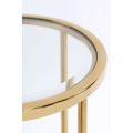 Rippon Brass Circular Side Table-view2