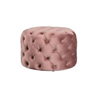 Nevia Ottoman - Blush Pink