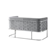 Alveare Two Seat Sofa - Silver - Dove Grey