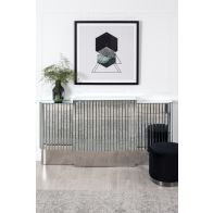 Anastasia Adjustable Mirrored Radiator Cover