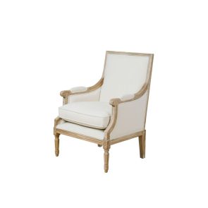 De Troy Limed French Armchair