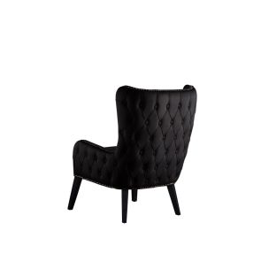 Fauteuil Margonia, noir