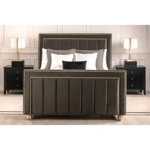 Albert Bed met Opbergruimte - Carbon