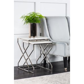 Alhambra Silver Nesting tables 