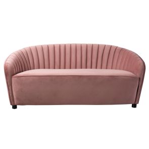 Alice Two Seat Sofa - Blush Pink