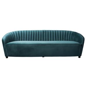 Alice Three Seat Sofa - Peacock