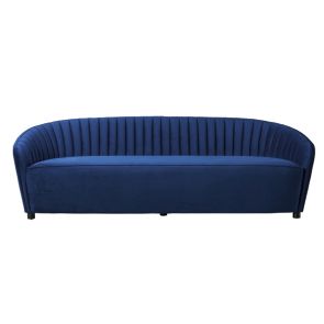 Alice Three Seat Sofa - Navy Blue