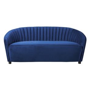 Alice Two Seat Sofa - Navy Blue 