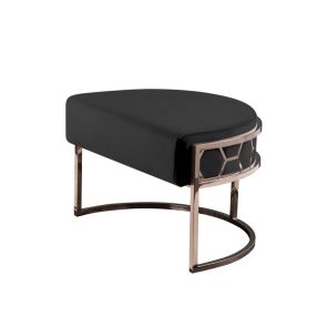 Alveare Footstool Copper -Smoke Grey