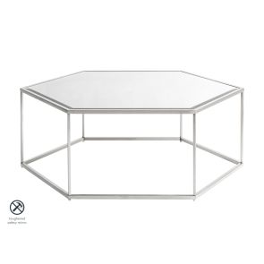 Table basse  Alveare argent